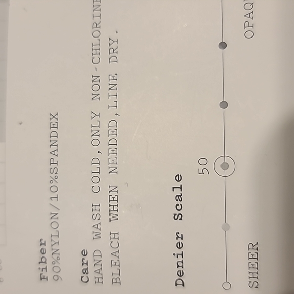 Navy opaque tights S/M - NEW w/ tags - Picture 3 of 3